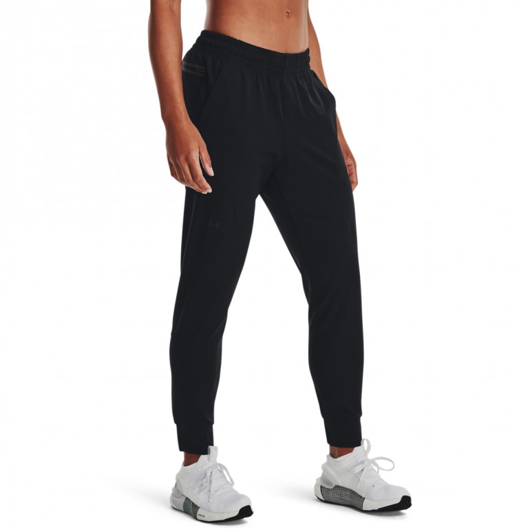 Damskie spodnie treningowe Under Armour UA Unstoppable Jogger - czarne