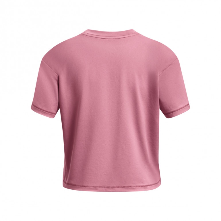 Dziewczęca koszulka treningowa Under Armour Motion SS - różowa