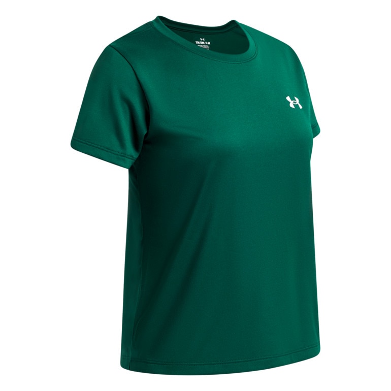 Dziewczęca koszulka treningowa Under Armour UA Tech SSC - zielona
