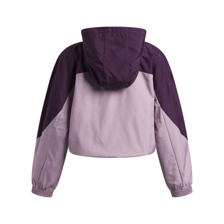 Dziewczęca kurtka przejściowa Under Armour UA Icon Woven - fioletowa