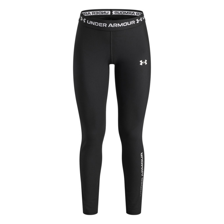Dziewczęce legginsy Under Armour HeatGear Branded - czarne