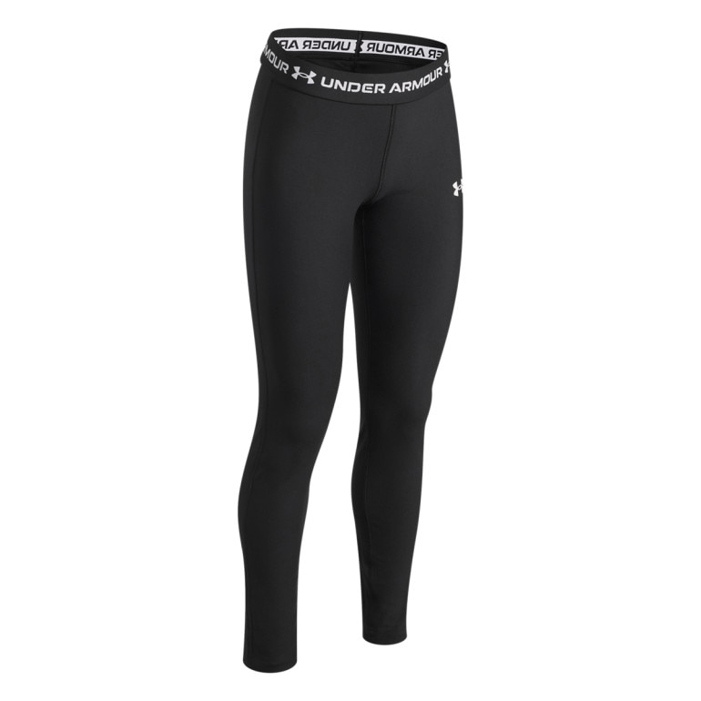 Dziewczęce legginsy Under Armour HeatGear Branded - czarne