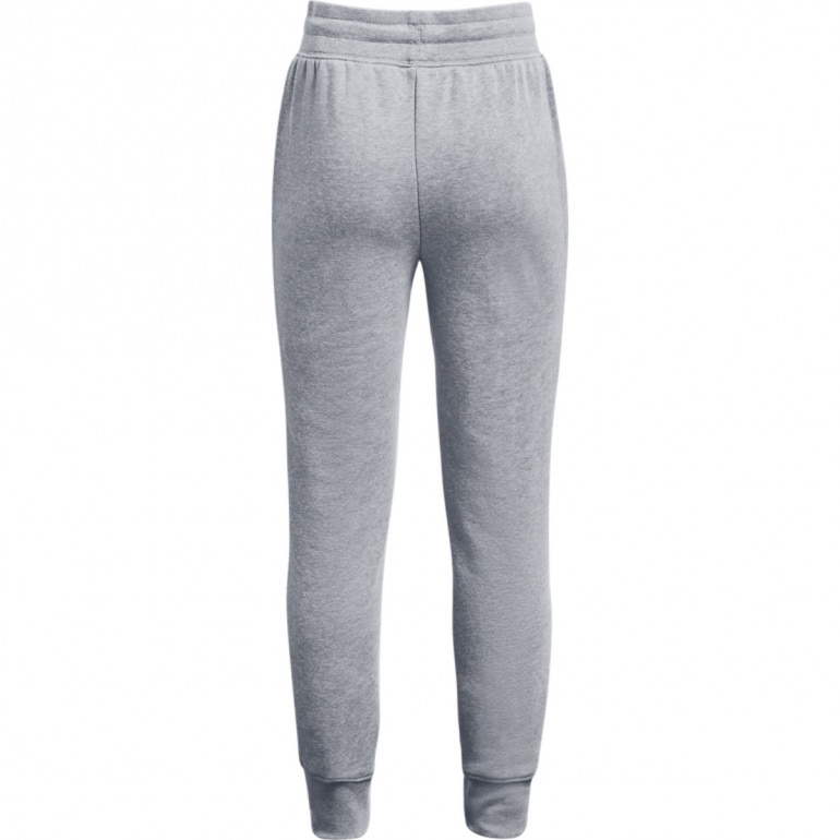 Dziewczęce spodnie dresowe UNDER ARMOUR Rival Fleece Joggers - szare