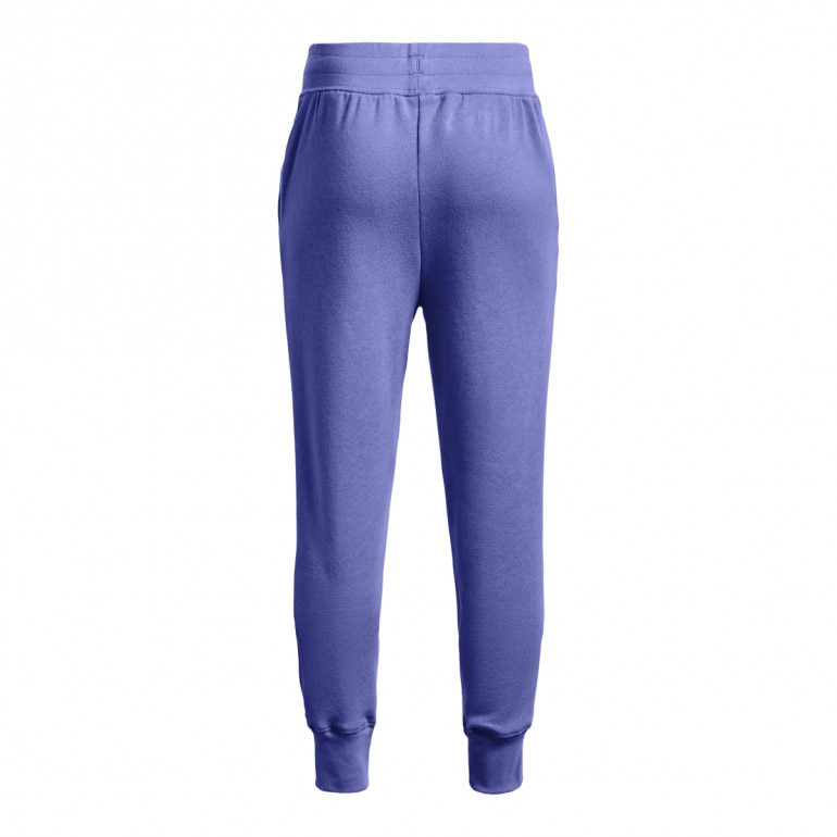 Dziewczęce spodnie treningowe UNDER ARMOUR Rival Fleece LU Joggers - niebieskie