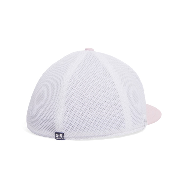 Męska czapka z daszkiem Under Armour M Iso-chill Drive Mid STR - różowa