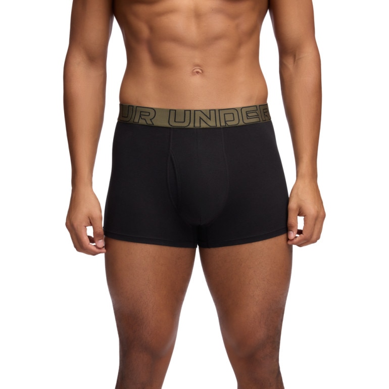 Męska bielizna treningowa (3-pack) Under Armour M UA Perf Cotton 3in - multikolor