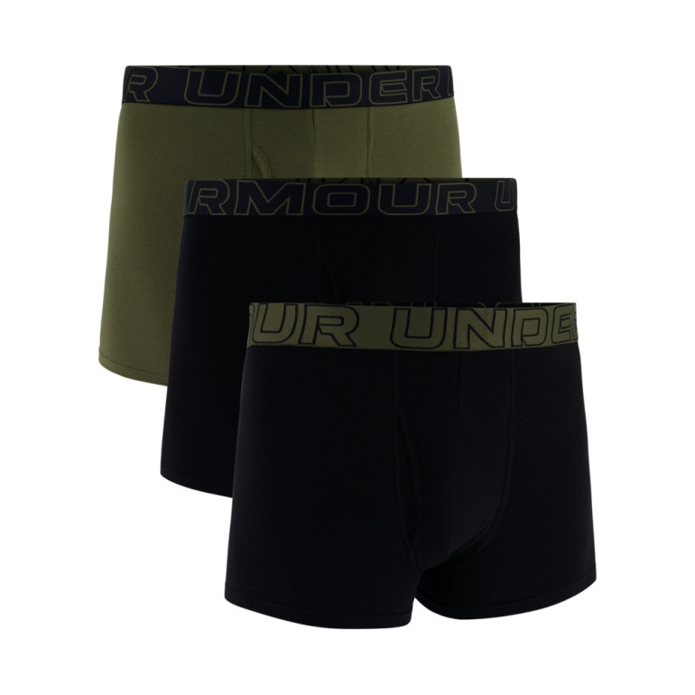 Męska bielizna treningowa (3-pack) Under Armour M UA Perf Cotton 3in - multikolor