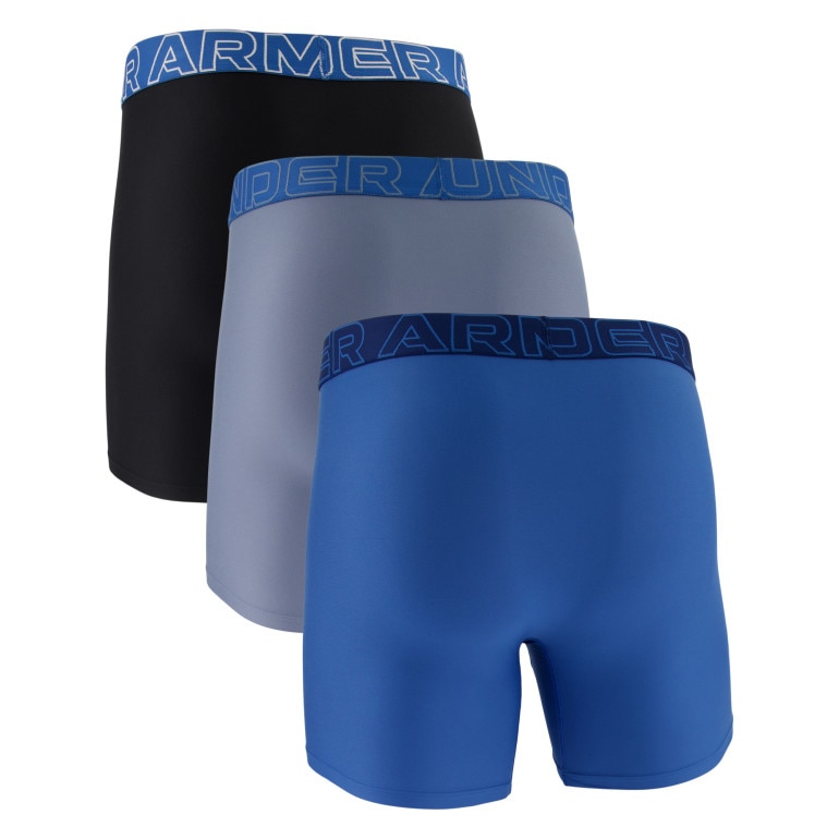 Męska bielizna treningowa (3-pack) Under Armour M UA Perf Tech 6in - multikolor