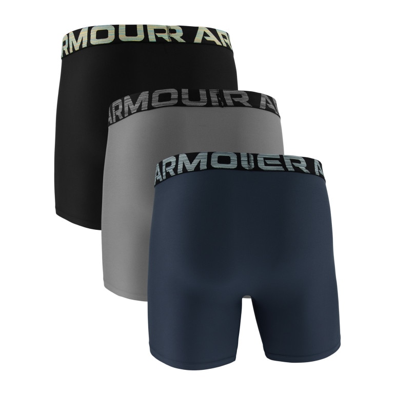 Męska bielizna treningowa (3-pack) Under Armour UA Performance Tech™ 6 Boxerjock - multikolor