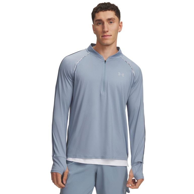 Męska bluza do biegania Under Armour UA Velociti Half Zip - niebieska
