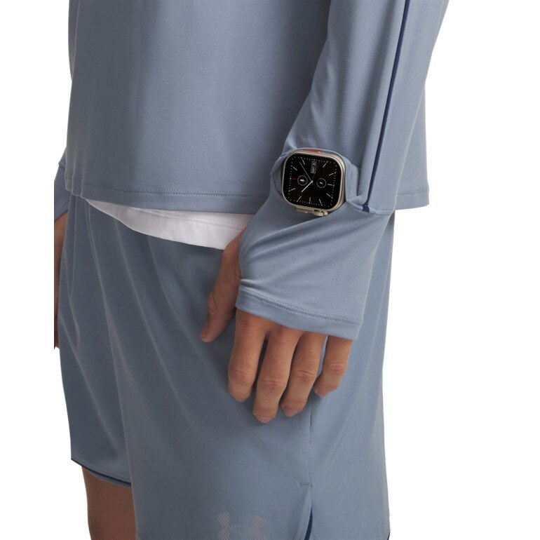Męska bluza do biegania Under Armour UA Velociti Half Zip - niebieska