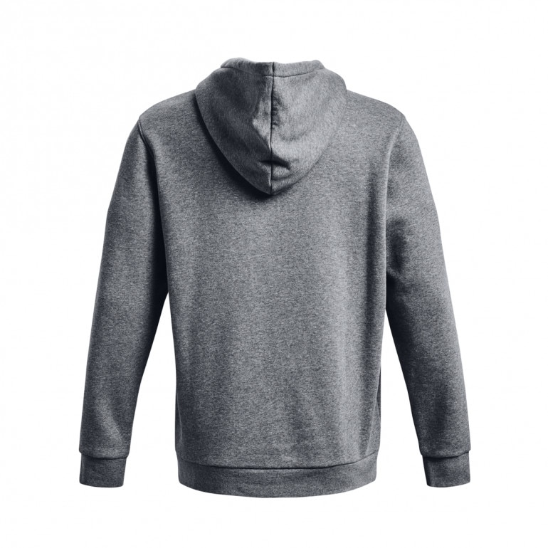Męska bluza dresowa nierozpinana z kapturem Under Armour UA Icon Fleece Hoodie - szara