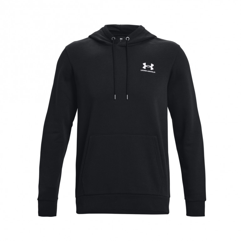 Męska bluza dresowa nierozpinana z kapturem Under Armour UA Icon Fleece Hoodie - czarna