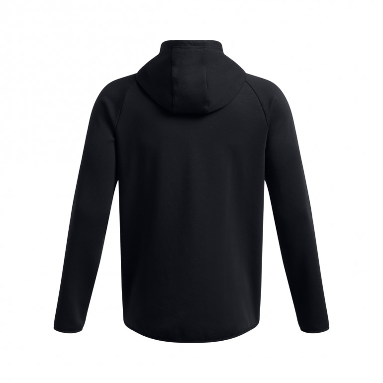 Męska bluza dresowa rozpinana z kapturem Under Armour UA Unstoppable Fleece Full-Zip - czarna