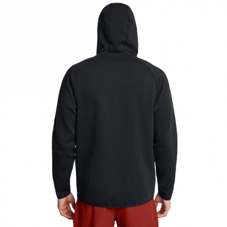 Męska bluza dresowa rozpinana z kapturem Under Armour UA Unstoppable Fleece Full-Zip - czarna