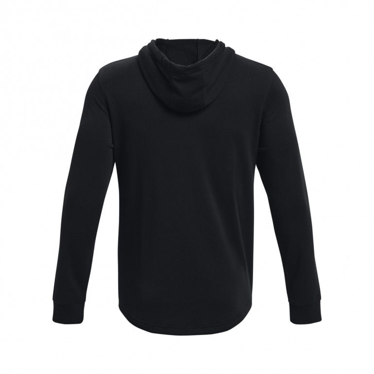 Męska bluza dresowa nierozpinana z kapturem UNDER ARMOUR UA RIVAL TERRY LC HD - czarna