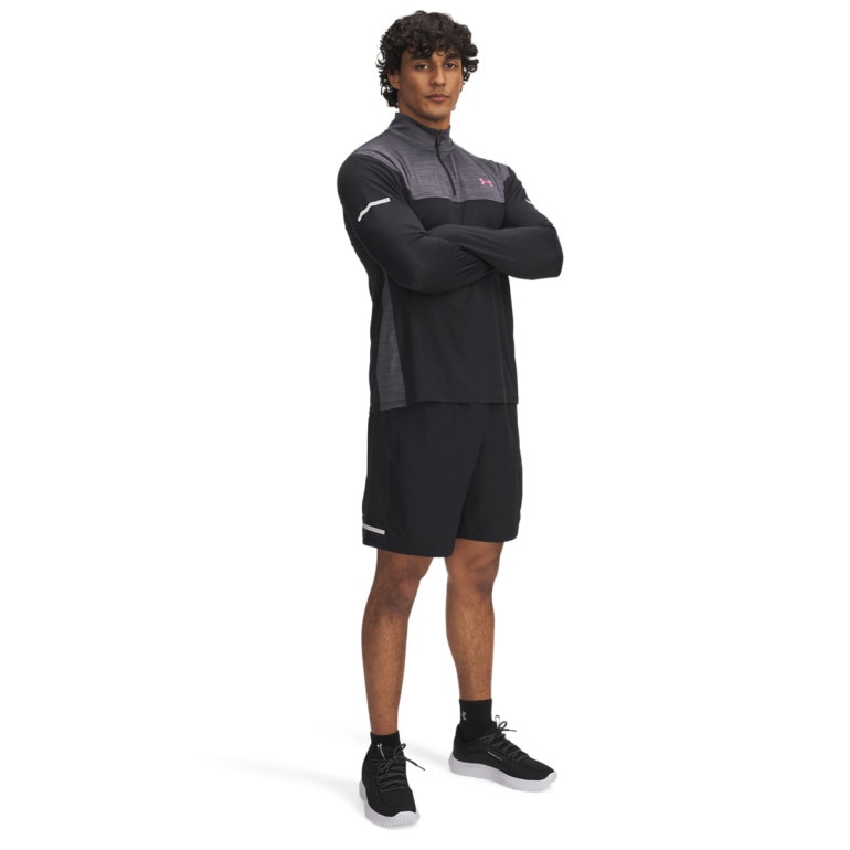 Męska bluza treningowa nierozpinana bez kaptura Under Armour UA Tech Utility 1/4 Zip - czarna
