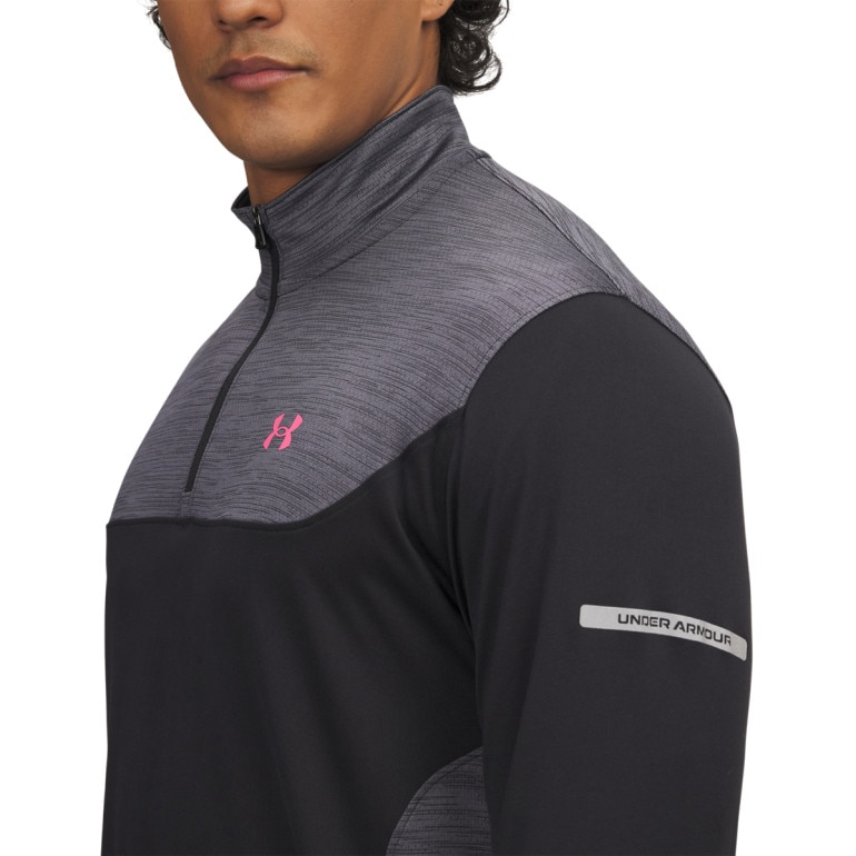 Męska bluza treningowa nierozpinana bez kaptura Under Armour UA Tech Utility 1/4 Zip - czarna