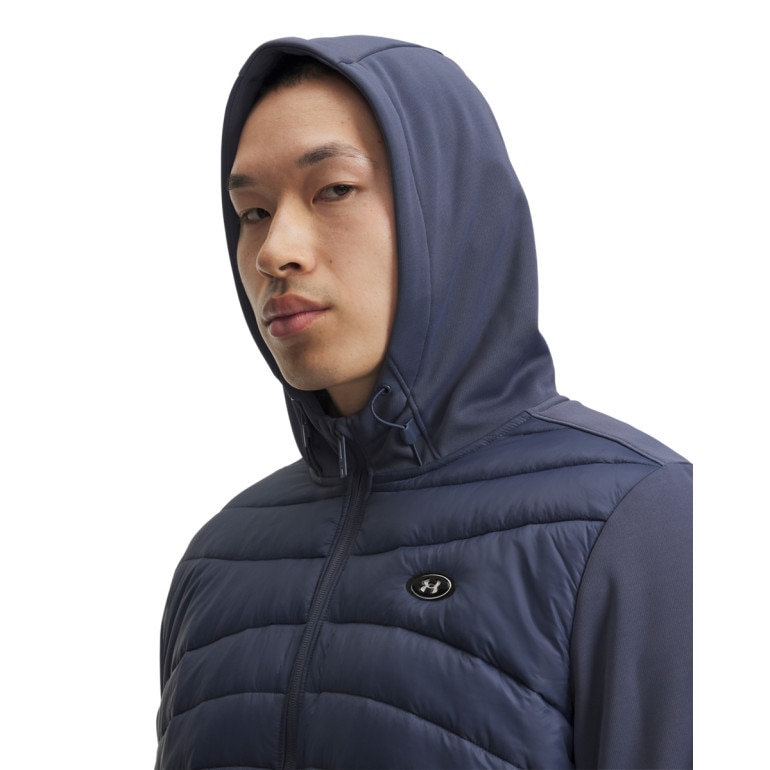 Męska bluza treningowa Under Armour Armour Fleece Utility Insulated - granatowa