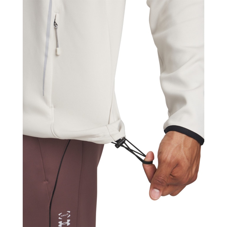 Męska bluza treningowa Under Armour Halo Cold Weather - beżowa