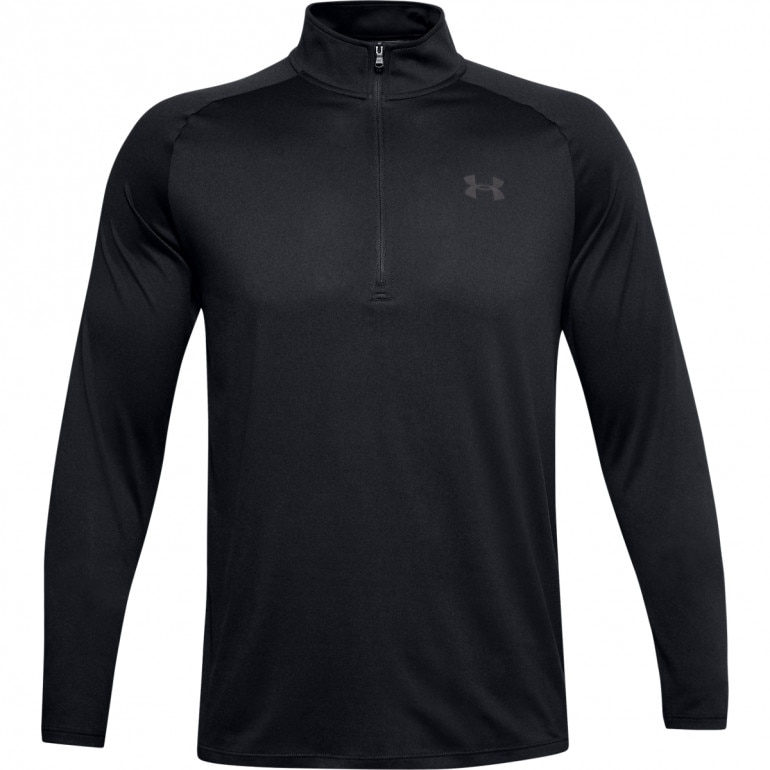 Męska bluza treningowa UNDER ARMOUR Tech 2.0 1/2 Zip - czarna