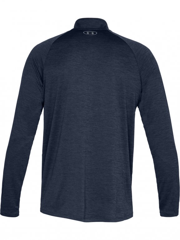 Męska bluza treningowa UNDER ARMOUR Tech 2.0 1/2 Zip - granatowa