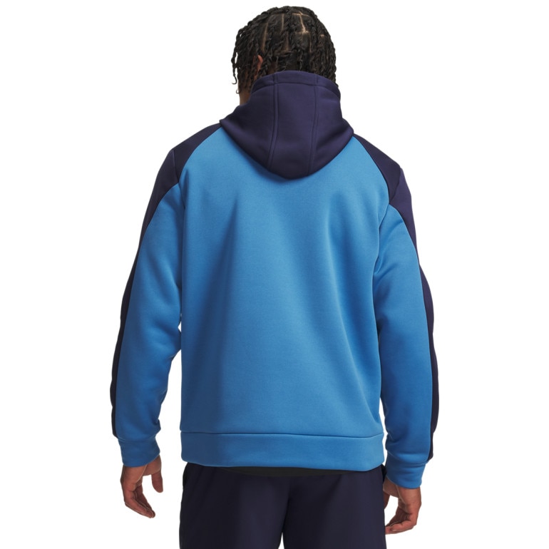 Męska bluza treningowa Under Armour UA Armour Flc Winter HD - niebieska