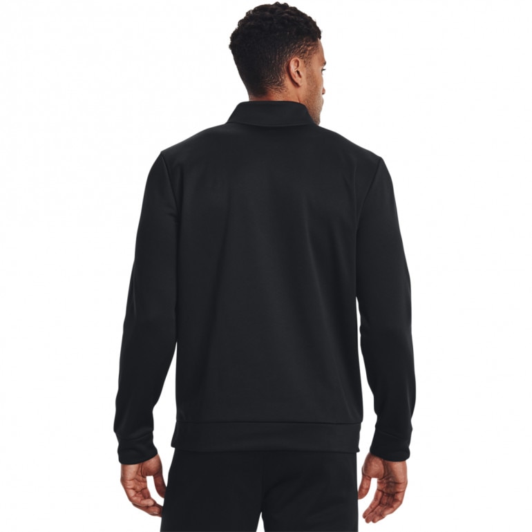 Męska bluza treningowa UNDER ARMOUR UA Armour Fleece 1/4 Zip - czarna