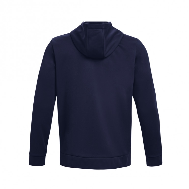 Męska bluza treningowa UNDER ARMOUR UA Armour Fleece FZ Hoodie - granatowa