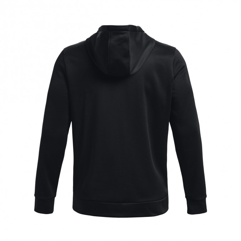 Męska bluza treningowa UNDER ARMOUR UA Armour Fleece FZ Hoodie - czarna