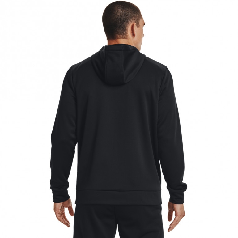 Męska bluza treningowa UNDER ARMOUR UA Armour Fleece FZ Hoodie - czarna