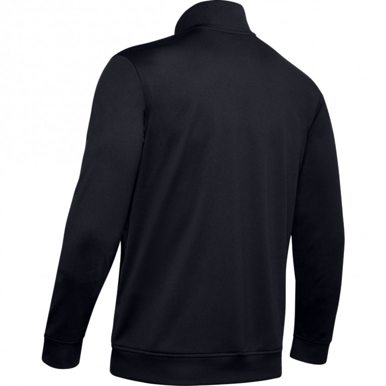 Męska bluza UNDER ARMOUR SPORTSTYLE TRICOT JACKET - czarna