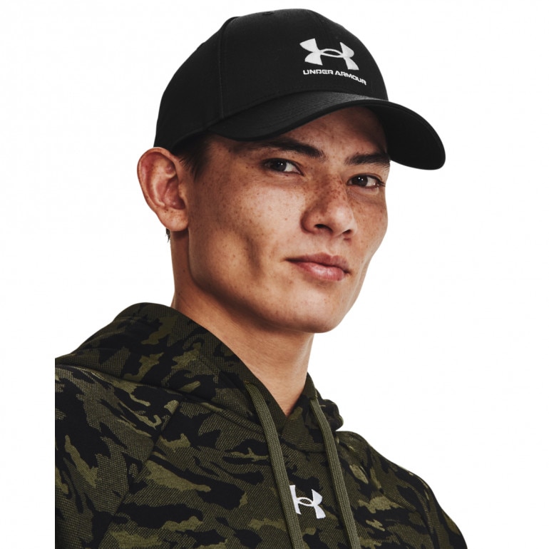 Męska czapka z daszkiem Under Armour Mens Sportstyle Lockup Adj - czarna
