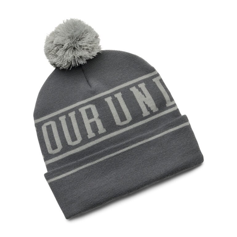 Męska czapka zimowa Under Armour M Halftime Pom Beanie - khaki