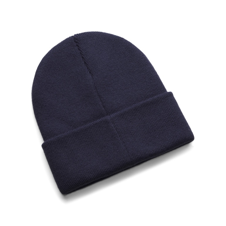 Męska czapka zimowa Under Armour UA Halftime Cuff - granatowa