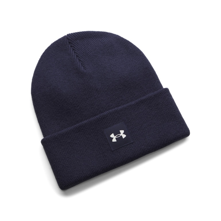 Męska czapka zimowa Under Armour UA Halftime Cuff - granatowa