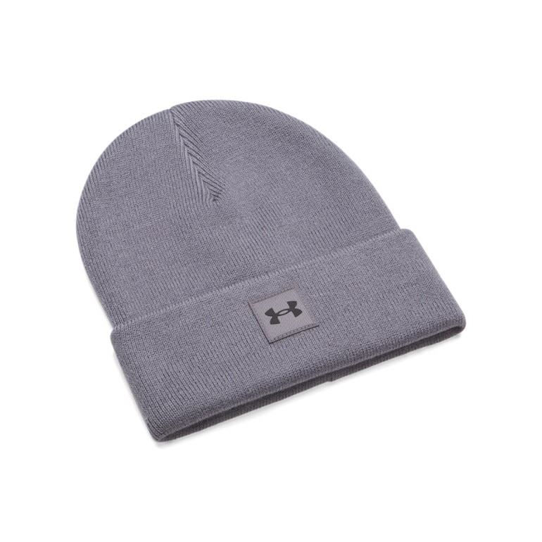 Męska czapka zimowa Under Armour UA Halftime Cuff - szara