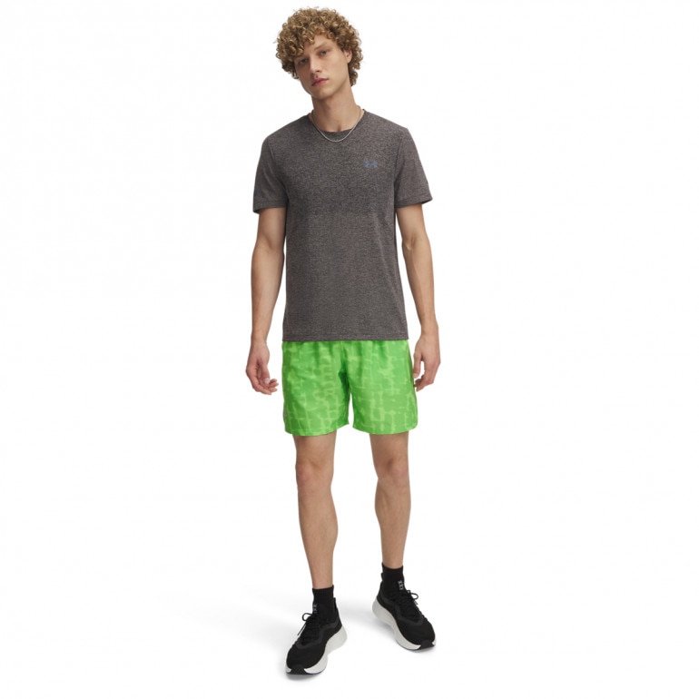 Męska koszulka do biegania Under Armour UA Seamless Stride SS - szara