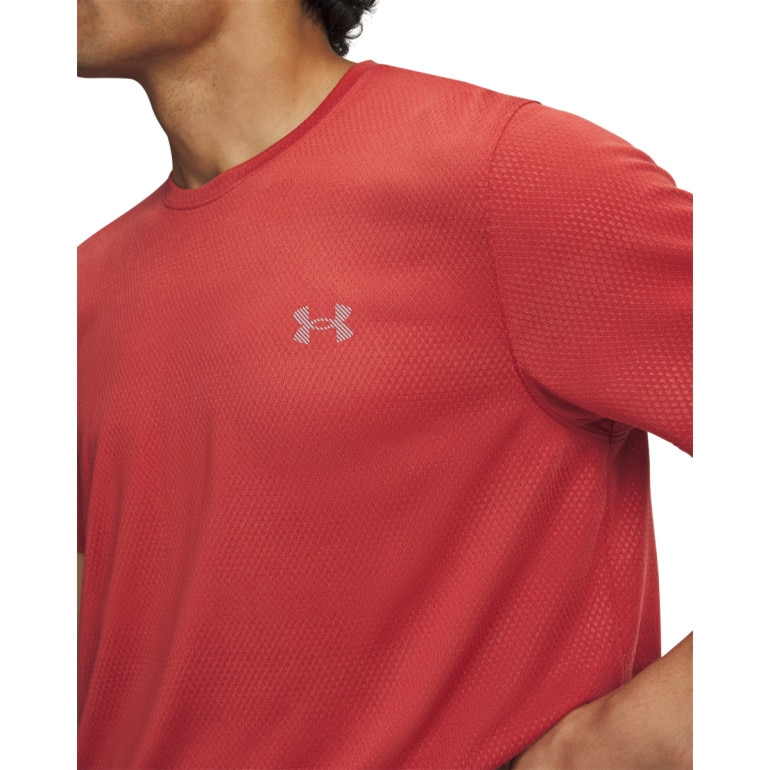 Męska koszulka do biegania Under Armour UA Velociti - czerwona