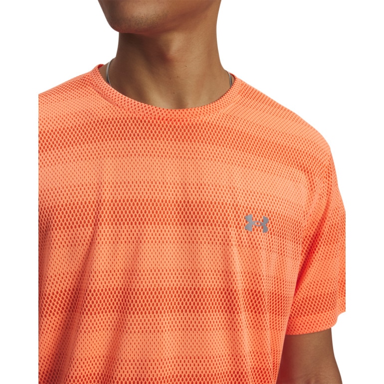 Męska koszulka do biegania Under Armour UA Velociti - pomarańczowa