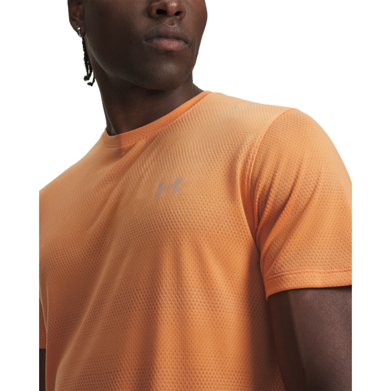 Męska koszulka do biegania Under Armour UA Velociti - pomarańczowa