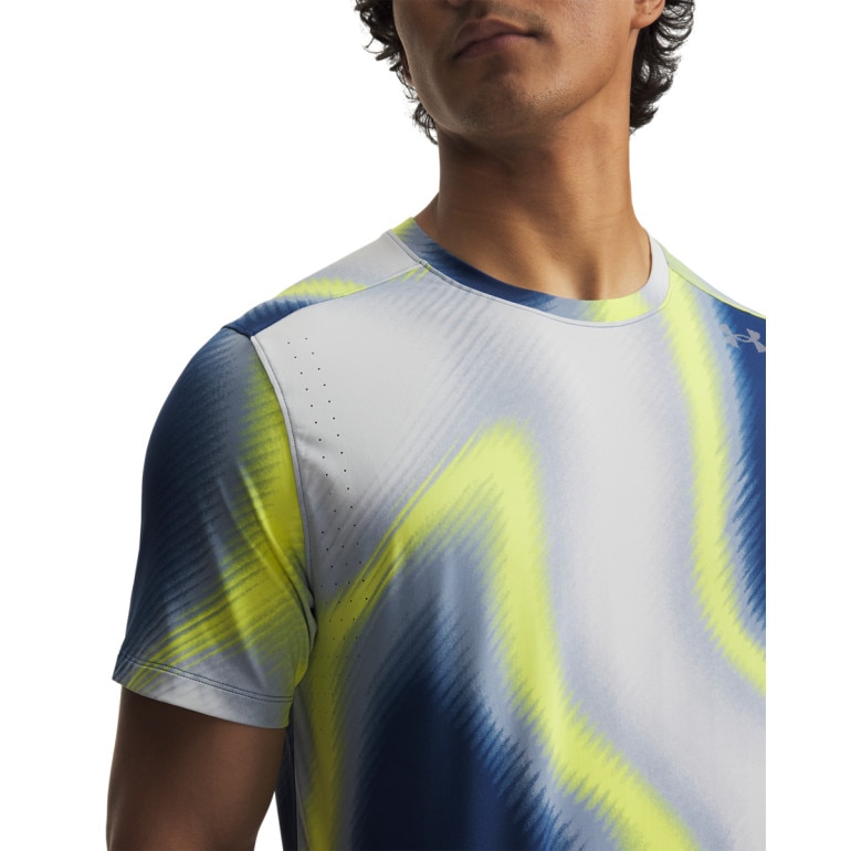 Męska koszulka do biegania Under Armour UA Velociti Pro Print SS - multikolor