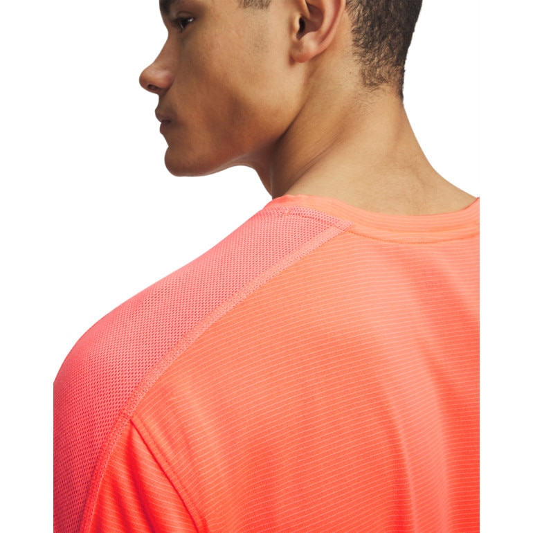 Męska koszulka do biegania Under Armour UA Velociti Reflect SS - pomarańczowa