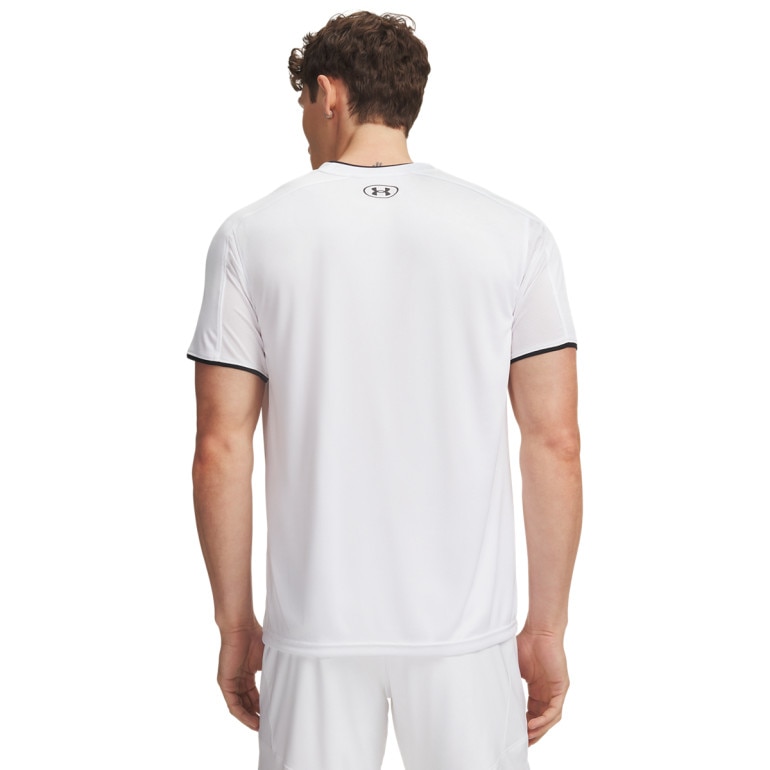 Męska koszulka piłkarska Under Armour UA Challenger Train - biała