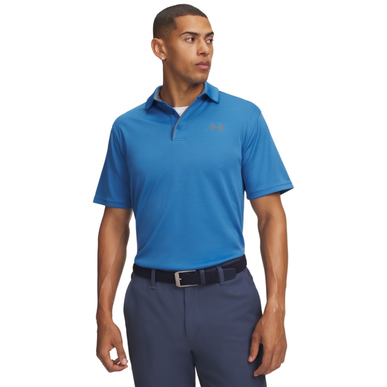 Męska koszulka polo Under Armour Tech Polo - niebieska