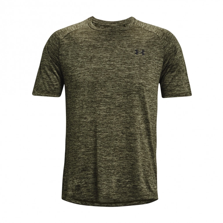 Męska koszulka treningowa UNDER ARMOUR Tech 2.0 SS Tee - oliwkowa/khaki