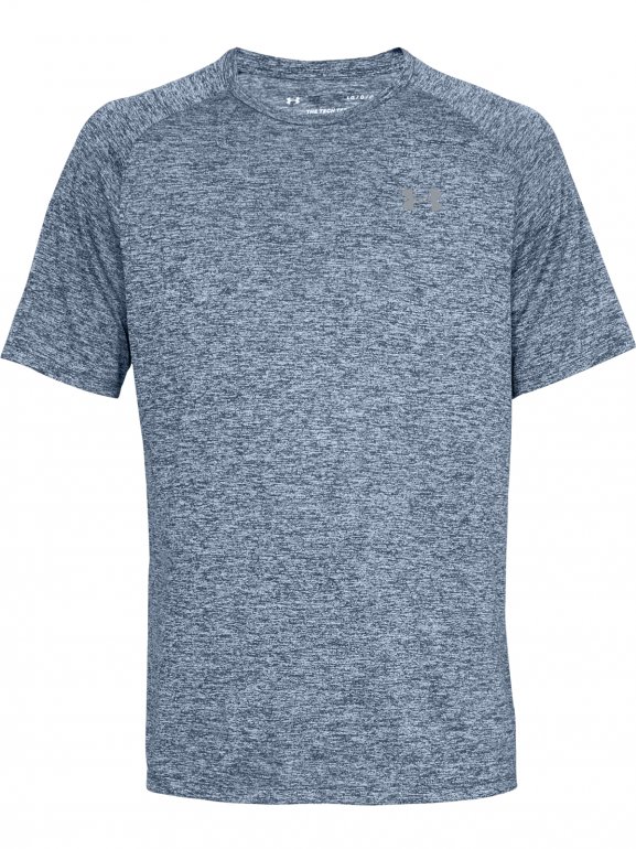 Męska koszulka treningowa UNDER ARMOUR Tech 2.0 SS Tee - niebieska