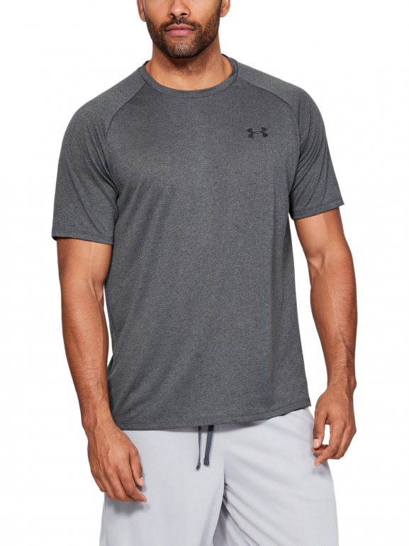 Męska koszulka treningowa UNDER ARMOUR Tech 2.0 SS Tee - szara