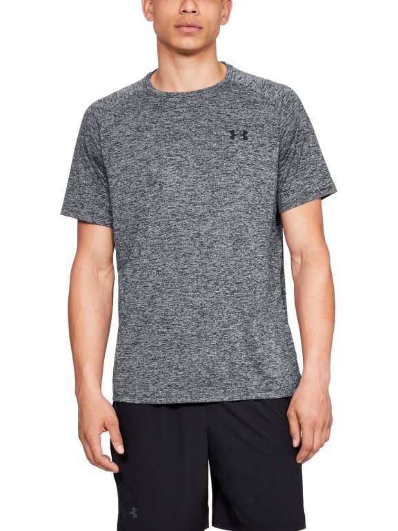 Męska koszulka treningowa UNDER ARMOUR Tech 2.0 SS Tee - szara