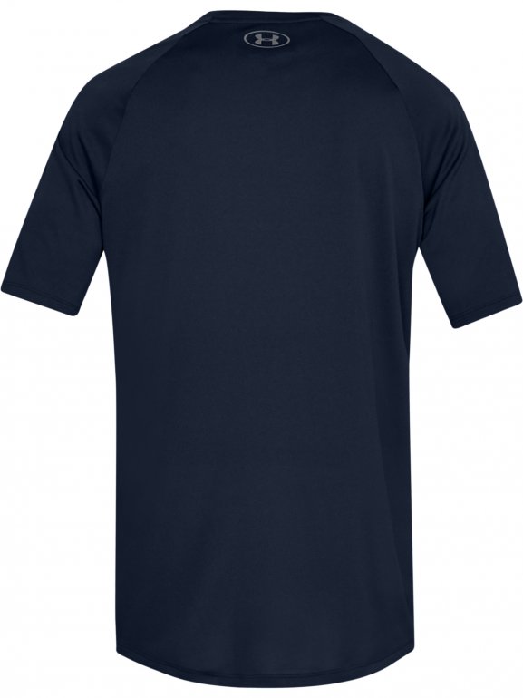 Męska koszulka treningowa UNDER ARMOUR Tech 2.0 SS Tee - granatowa